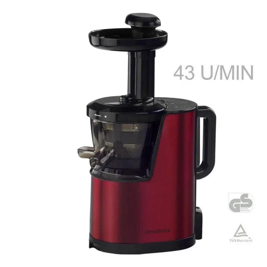 OmniJuice Plus Slow Juicer Entsafter rot